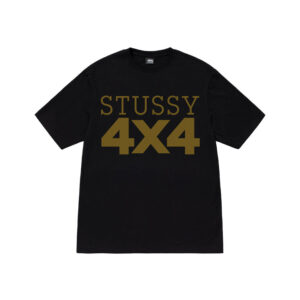 Stussy - 4X4 TEE BLACK Front