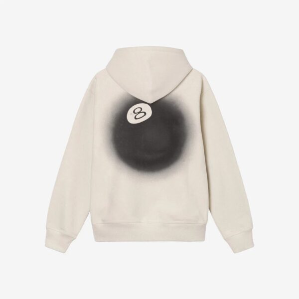 STUSSY - 8 BALL FADE HOODIE BACK