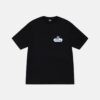 Stussy - AUTHENTIC TEE BLACK Front
