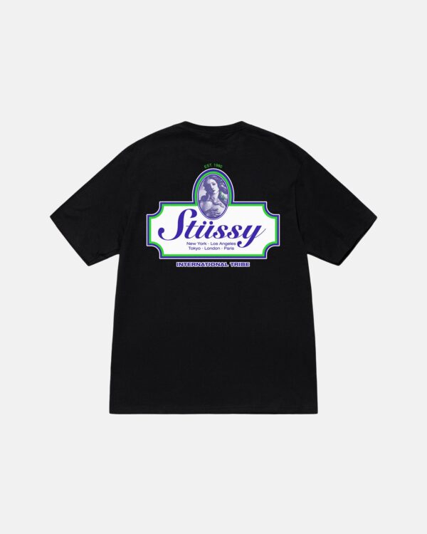 Stussy - AUTHENTIC TEE BLACK Back