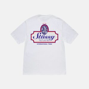Stussy - AUTHENTIC TEE WHITE Back