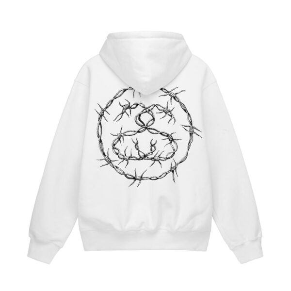 STUSSY - BARB HOODIE BACK