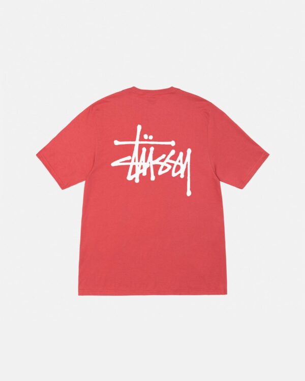 STUSSY - BASIC STÜSSY TEE RED BACK