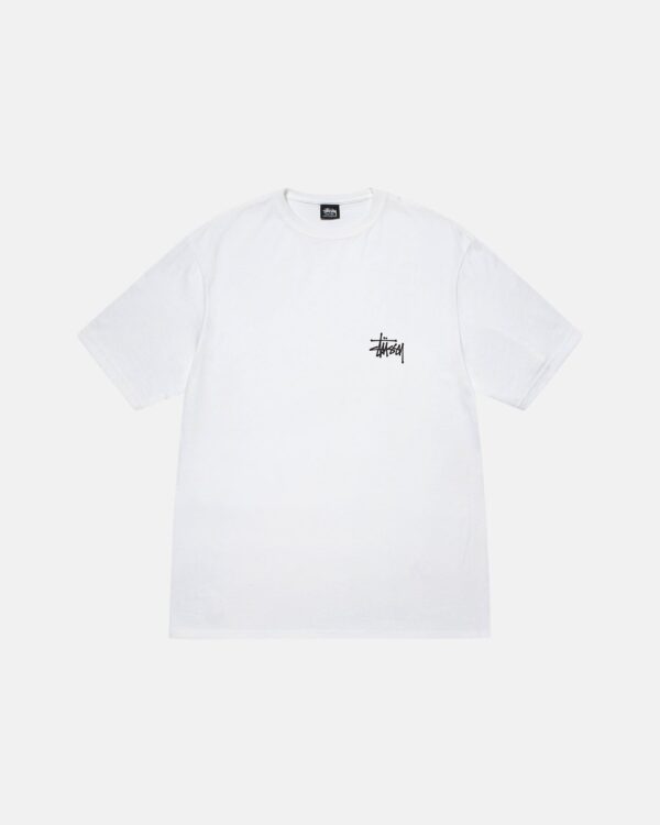 STUSSY - BASIC STÜSSY TEE- White FRONT