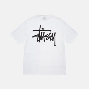 STUSSY - BASIC STÜSSY TEE- White BACK