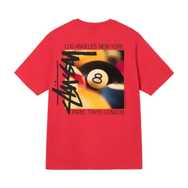 STUSSY - BILLIARDS TEE BACK