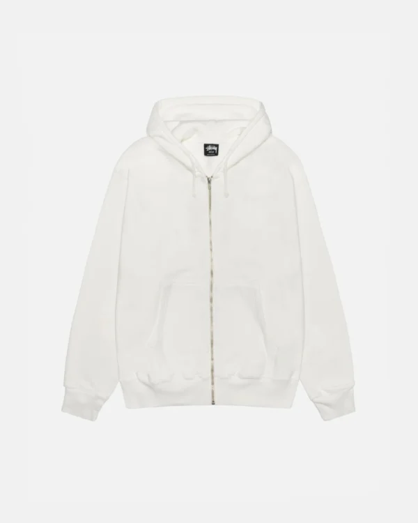 STUSSY - BUANA ZIP HOODIE PIGMENT DYED FRONT
