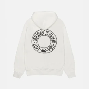 STUSSY - BUANA ZIP HOODIE PIGMENT DYED BACK