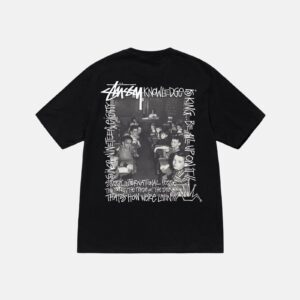 STUSSY - CLASSROOM BLACK TEE Back