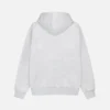 STUSSY -LOCATIONS ZIP HOODIE BACK
